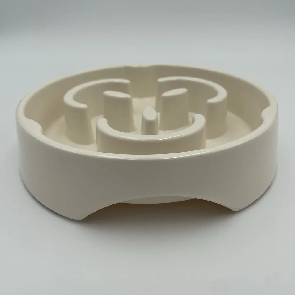Slow Feeder Small Dog Bowl Anti-Slip Puzzle Bowl Feeder‎ Interactive Bloat Stop